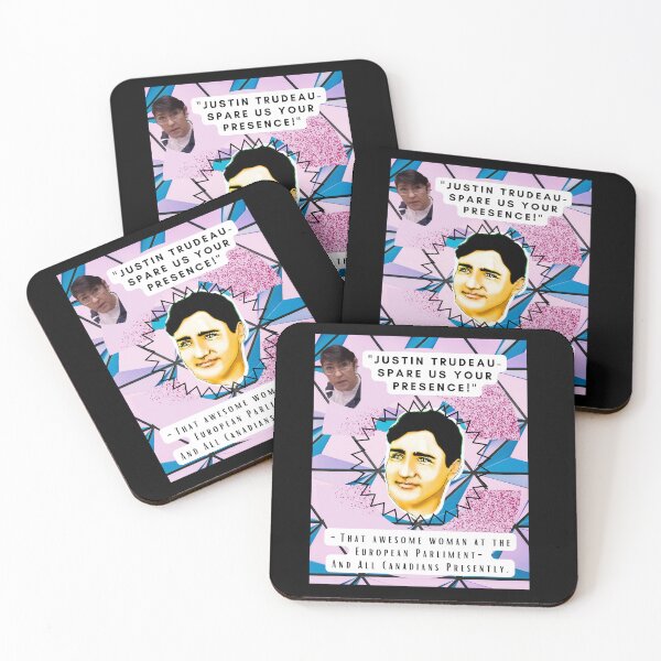 Item preview, Justin Trudeau- Spare Us Your Presence! designed and sold by ChristabellaWwMS.