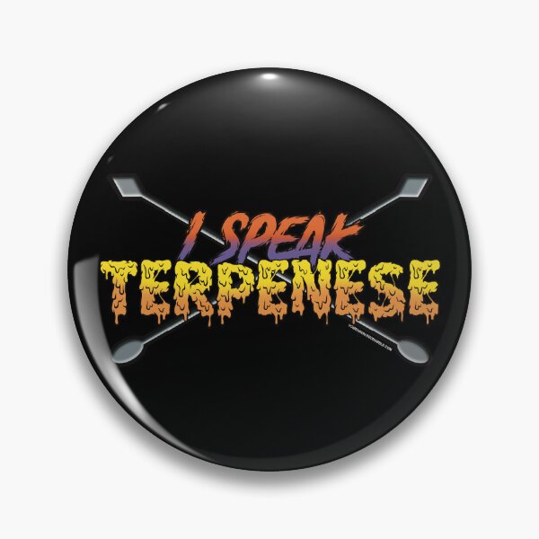 Item preview, I speak Terpenese Young Terps orange and purple Gradient Terpene Dab Art designed and sold by YomeHayin.