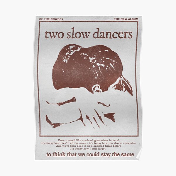 Two Slow Dancers Mitski Poster