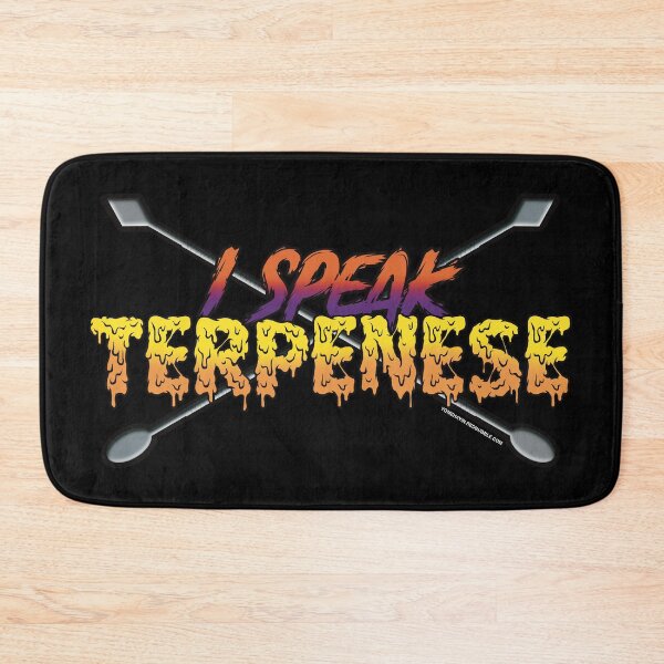 Item preview, I speak Terpenese Young Terps orange and purple Gradient Terpene Dab Art designed and sold by YomeHayin.