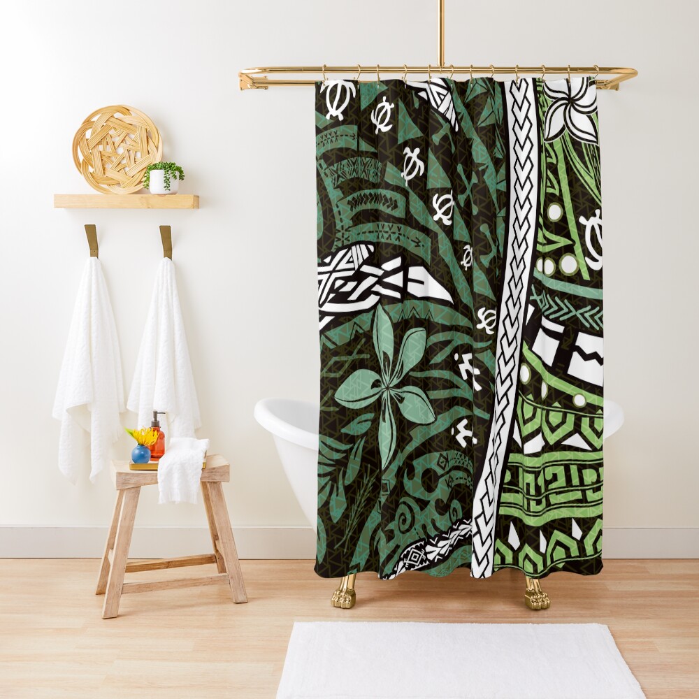 Samoan Polynesian Hawaiian Black And White Tribal Artboard 2039