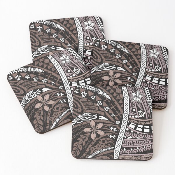 Item preview, Samoan - Polynesian - Hawaiian Bronze Tribal Artboard 2036 designed and sold by sunnthreads.