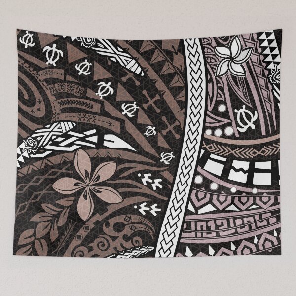 Item preview, Samoan - Polynesian - Hawaiian Bronze Tribal Artboard 2036 designed and sold by sunnthreads.