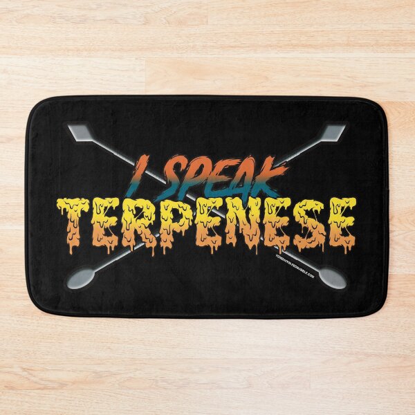 Item preview, I speak Terpenese Young Terps orange and blue Gradient Terpene Dab Art designed and sold by YomeHayin.