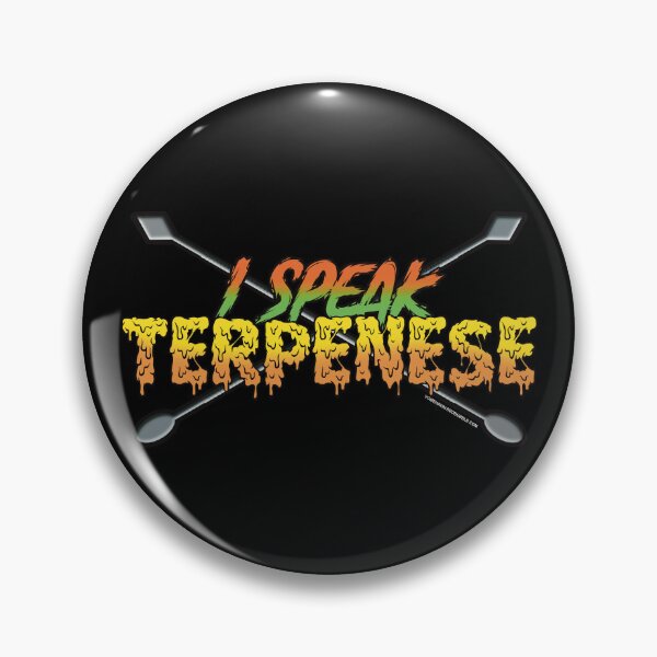 Item preview, I speak Terpenese Young Terps orange and green Gradient Terpene Dab Art designed and sold by YomeHayin.