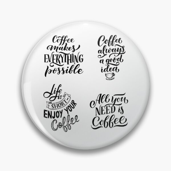 Item preview, Coffee sayings designed and sold by MerWishes.