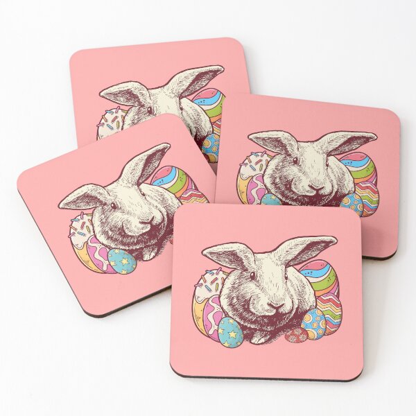 Item preview, Happy Easter Day Cute Bunny With Eggs Easter Womens Girls designed and sold by Open  Space.