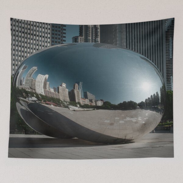 Item preview, Distorted Michigan Ave designed and sold by Enzwell.