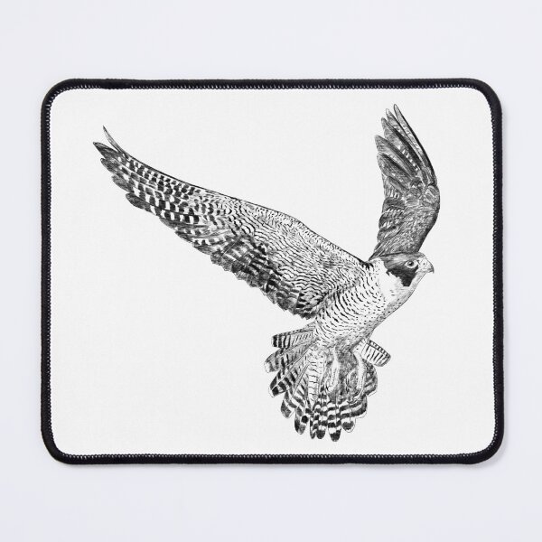 Item preview, Flying Peregrine Falcon Bird designed and sold by alwe-designs.