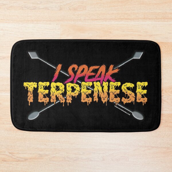 Item preview, I speak Terpenese Young Terps orange and pink Gradient Terpene Dab Art designed and sold by YomeHayin.