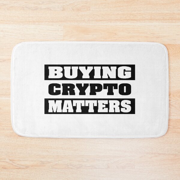 Item preview, Buying Crypto Matters Essential Sticker designed and sold by SW33TSP0T.