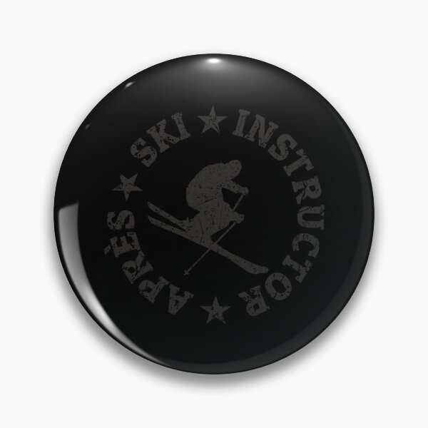 Item preview, Apres Ski Instructor Seal (Vintage Black) Winter Sports Skier Essential T-Shirt designed and sold by rollinsale.