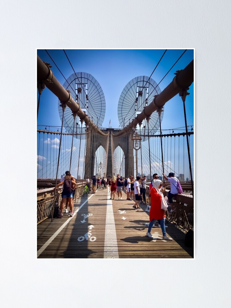 Poster gigante puente de Brooklyn
