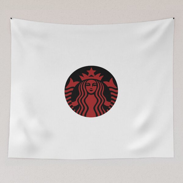 Item preview, Red Black Coffee Mermaid Logo  designed and sold by Adrianach1.