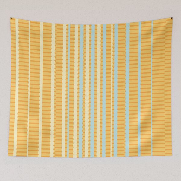 Item preview, Stripes meet Stripes Composition Artwork 01 Color 04 designed and sold by Stefanie Boike.
