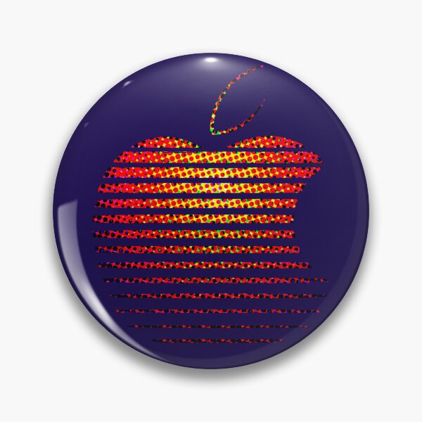 Item preview, optical art apple designed and sold by DBnation.