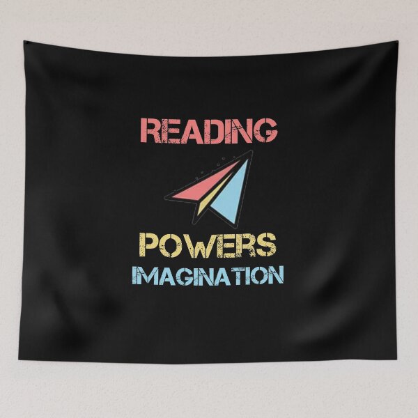 Item preview, Reading Powers Imagination designed and sold by rachidhaz.