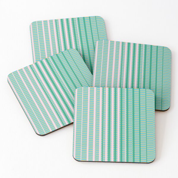 Item preview, Stripes meet Stripes Composition Artwork 01 Color 05 designed and sold by Stefanie Boike.