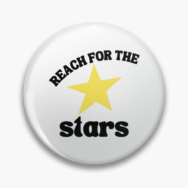 Item preview, Reach For The Stars. Retro Vintage Inspirational and Motivational Quote. designed and sold by That Cheeky Tee.