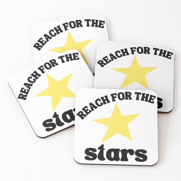 Item preview, Reach For The Stars. Retro Vintage Inspirational and Motivational Quote. designed and sold by That Cheeky Tee.