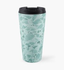 Teal Terrazzo Travel Mug