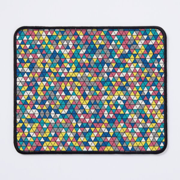 Item preview, Colourful triangles 6 - geometrical pattern designed and sold by Julia Rudens.