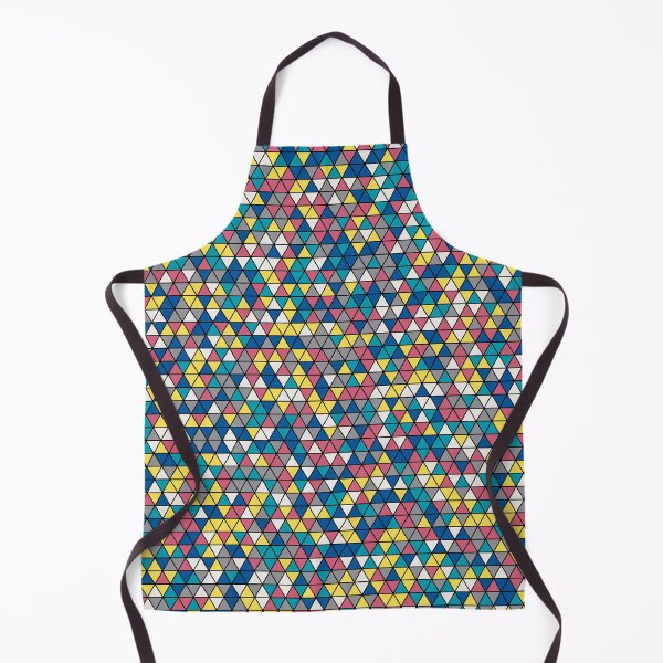 Item preview, Colourful triangles 6 - geometrical pattern designed and sold by Julia Rudens.