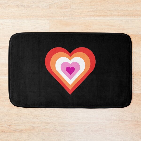 Item preview, Subtle Lesbian Pride Y2K Heart, Aesthetic Discreet Lesbian Flag designed and sold by SweetestPrints.