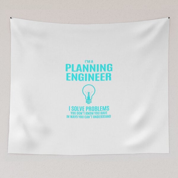 Item preview, Planning Engineer - I Solve Problems Job Gift designed and sold by melissaval2.