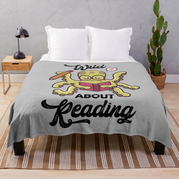 Item preview, Wild About Reading- Book Lover's Gift Ideas Version 2 designed and sold by EvaWolf.