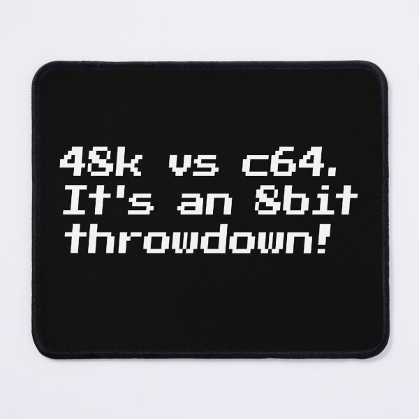 Item preview, 48k vs c64 8bit throwdown! designed and sold by redacteddesign.