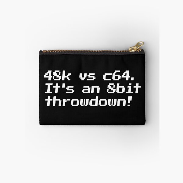 Item preview, 48k vs c64 8bit throwdown! designed and sold by redacteddesign.