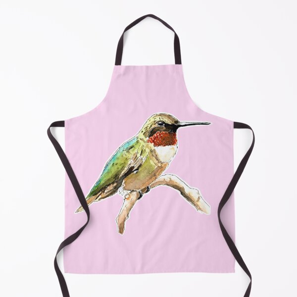 Item preview, Hummingbird Watercolor designed and sold by PainAndBrushes.