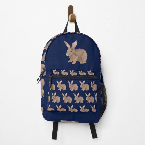 Item preview, Geometric Brown Bunny Rabbit designed and sold by MadMando.
