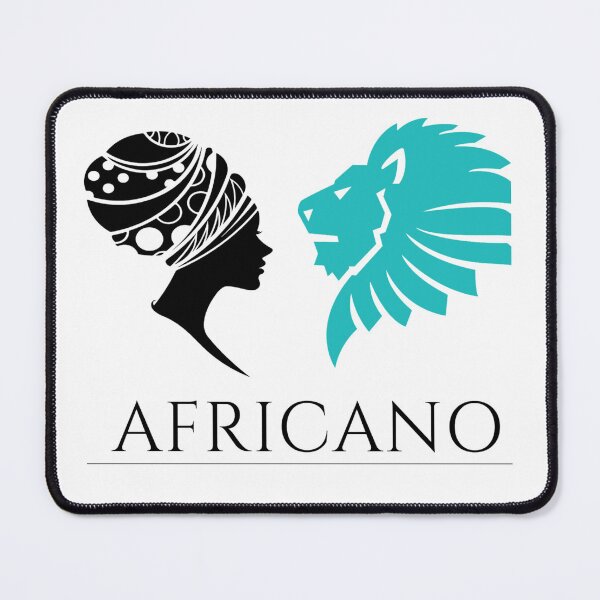 Item preview, Africano with lion T-Shirt Vintage designed and sold by RedaSouq.