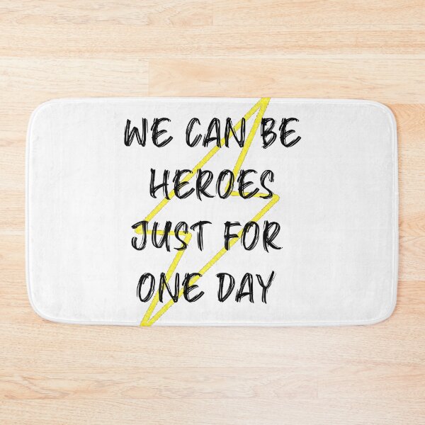 Item preview, #Music We can be heroes just for one day designed and sold by Tangram 's.