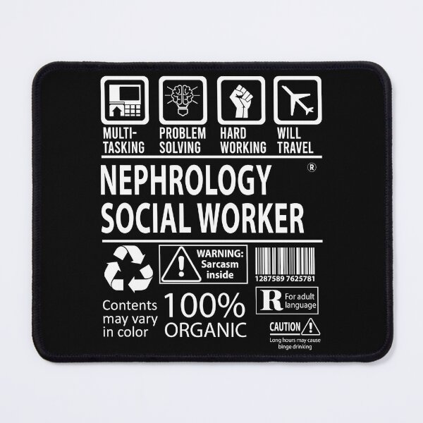 Item preview, Nephrology Social Worker T Shirt - Multitasking Job Gift Item Tee designed and sold by miraschroe.
