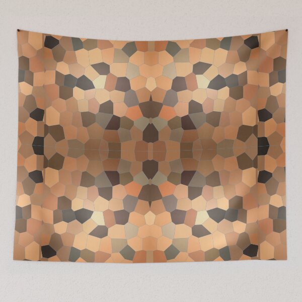 Item preview, Mosaic Repeating Pattern | Modern Design | Earth Tone Color Block | Camo Tile designed and sold by The Bubble 1307.