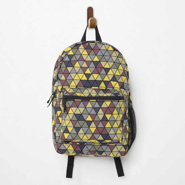 Item preview, Colourful triangles 8 - geometrical pattern designed and sold by Julia Rudens.