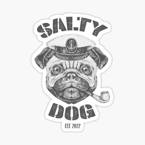 Salty Dog Clothing Co. Sticker