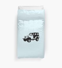 Teen Wolf - Stiles' Jeep Duvet Cover