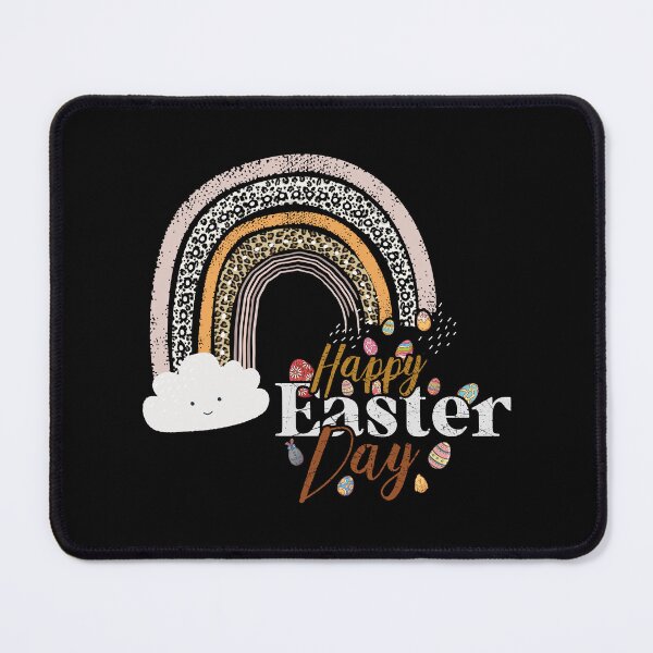 Item preview, Happy Easter Day Leopard Rainbow Easter Bunny Family Easter designed and sold by Open Space.