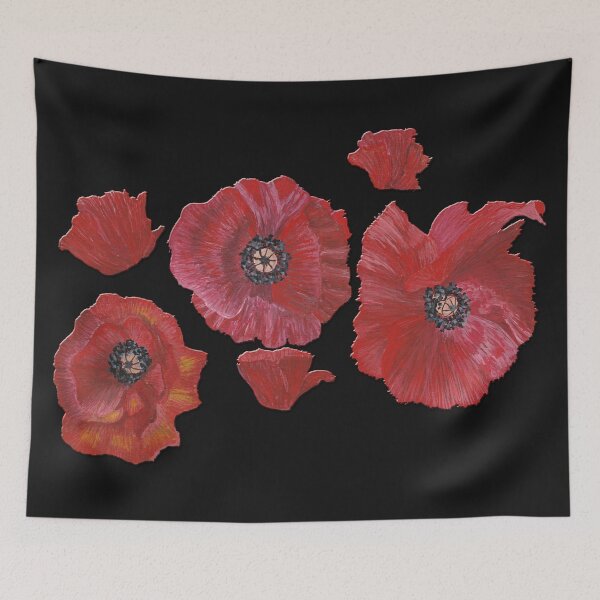 Item preview, Poppies 2 designed and sold by nastiaart.