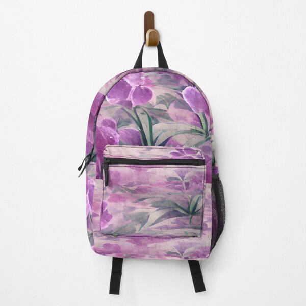 Item preview, Vintage Floral Fashion Pattern Purple Spring Flowers designed and sold by CattlettArt.
