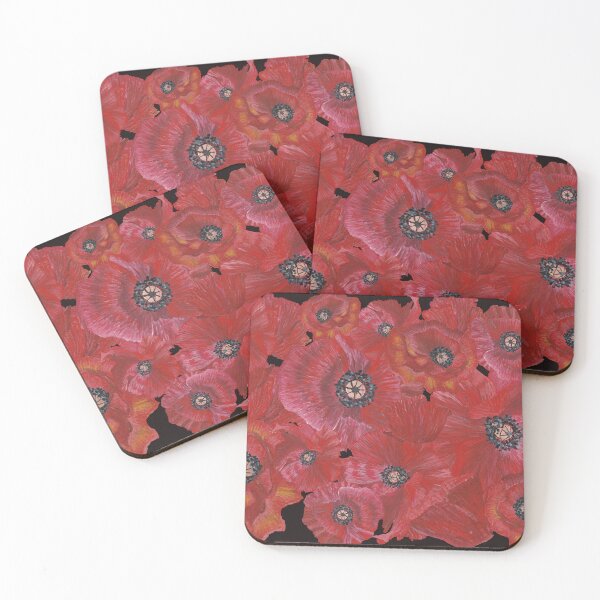 Item preview, Poppies 3 designed and sold by nastiaart.