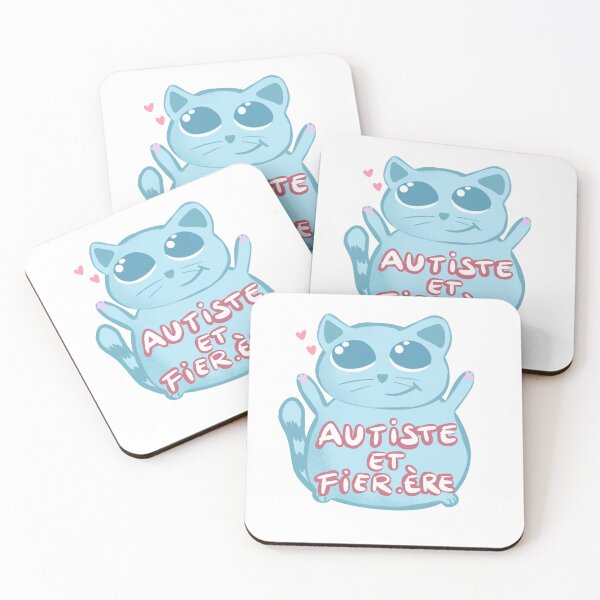 Item preview, Autistic and proud (French) designed and sold by Drawtofeelgood.