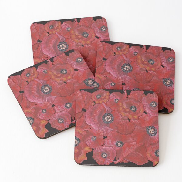 Item preview, Poppies 4 designed and sold by nastiaart.