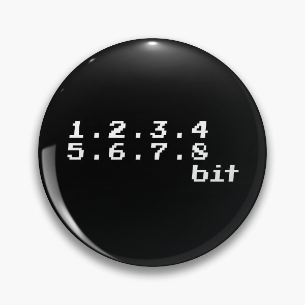 Item preview, 1 2 3 4 5 6 7 8bit designed and sold by redacteddesign.