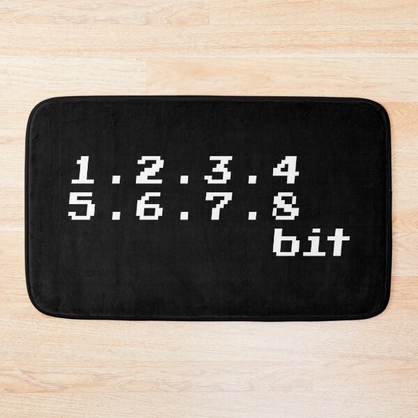 Item preview, 1 2 3 4 5 6 7 8bit designed and sold by redacteddesign.