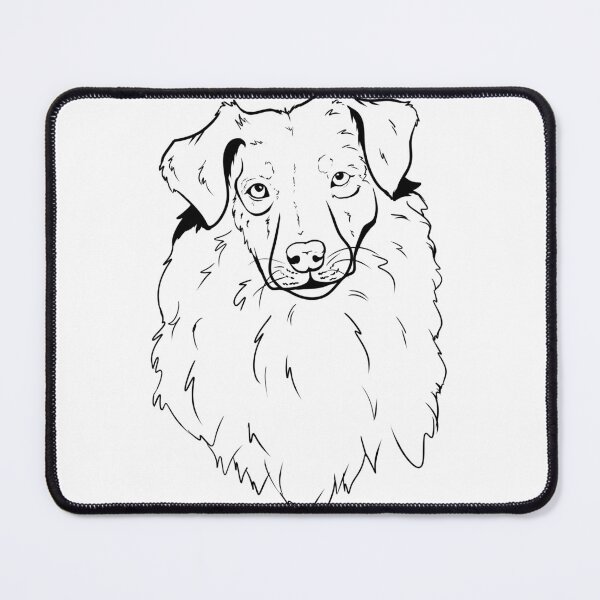 Item preview, Australian Shepherd Outline designed and sold by mwinter2205.